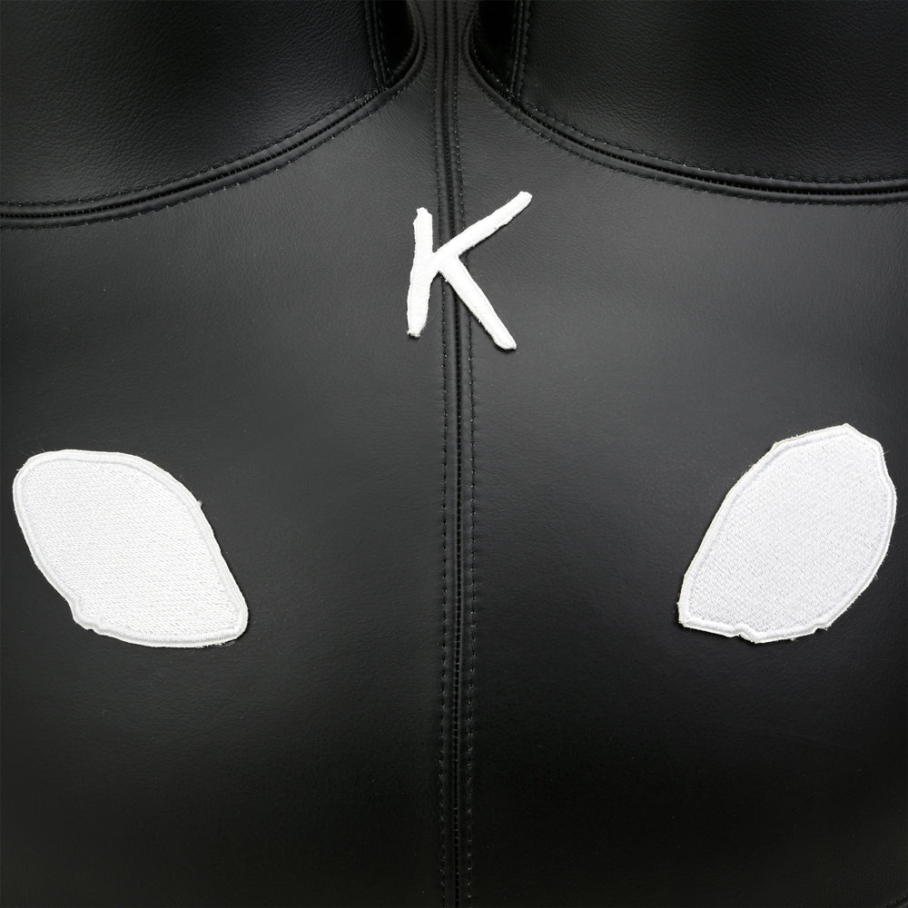 Kidrobot Art Giant Leather Smorkin' Labbit Stool by Frank Kozik - Black Edition