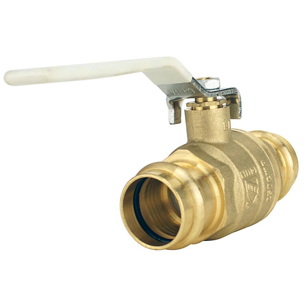 Apollo 1 in. Brass Press x Press Full Port Ball Valve 94VLF10501A