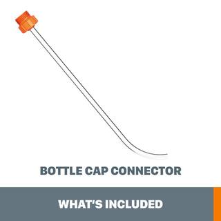 Worx Hydroshot Bottle Cap Connector with Draw Hose WA4038