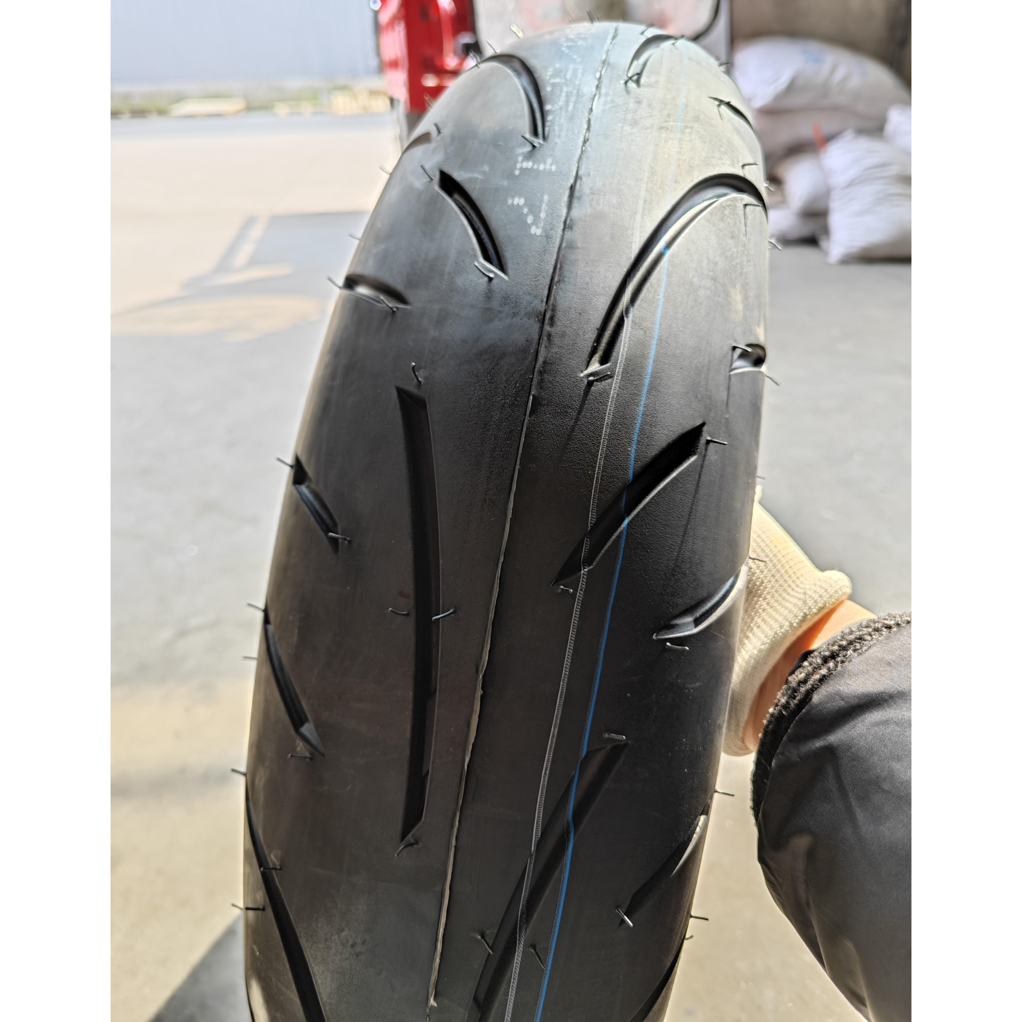 KTA Top Rank 180/55 17 17inch 73J 4PR Top Quality Tubeless Racing Tire Motorcorss Tyres Motorcycle Tires