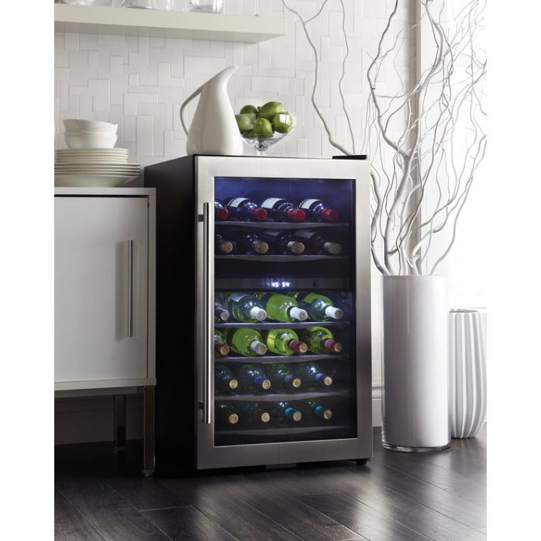 Danby 4 cu. ft. 38-bottle Freestanding Wine Cooler DWC040A3BSSDD