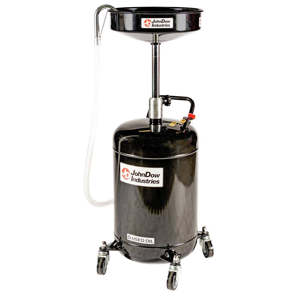 JohnDow Industries 18 Gal. Self-Evacuating Portable Oil Drain JDI-18DC