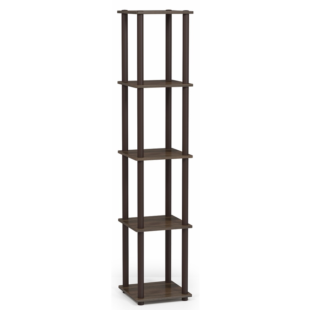 Porch   Den St. Marks 5 tier Corner Square Display Shelf