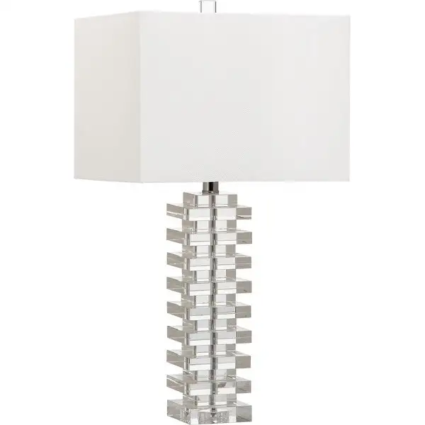 SAFAVIEH Lighting 27-inch Swift Clear Table Lamp - 13.5