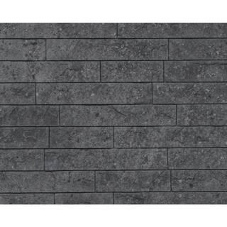 INNOVERA DECOR BY PALRAM 24 in. x 24 in. Ledge Stone PVC Seamless 3D Wall Panels in Dark Urban Cement (1-Piece) 704544