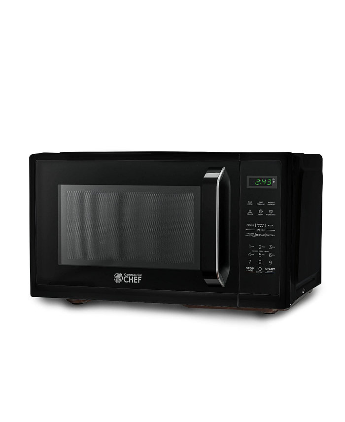 Commercial Chef 0.9 Cu. Ft. Counter Top MicrowaveBlack