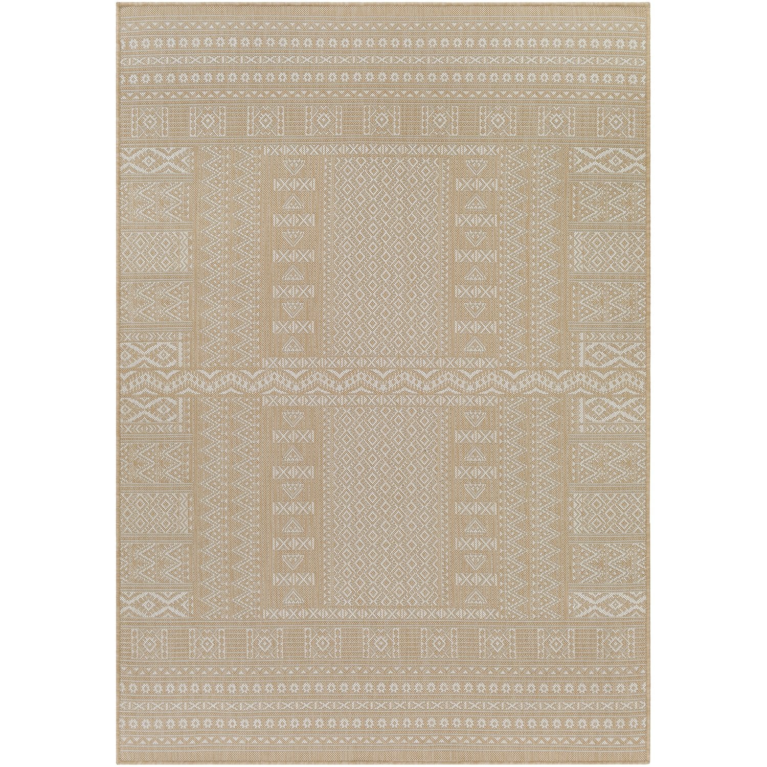 Malibu Indoor/Outdoor Rug in Wheat, Khaki