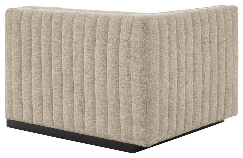 Conjure Channel Tufted Upholstered Loveseat   Transitional   Loveseats   by Modway  Houzz