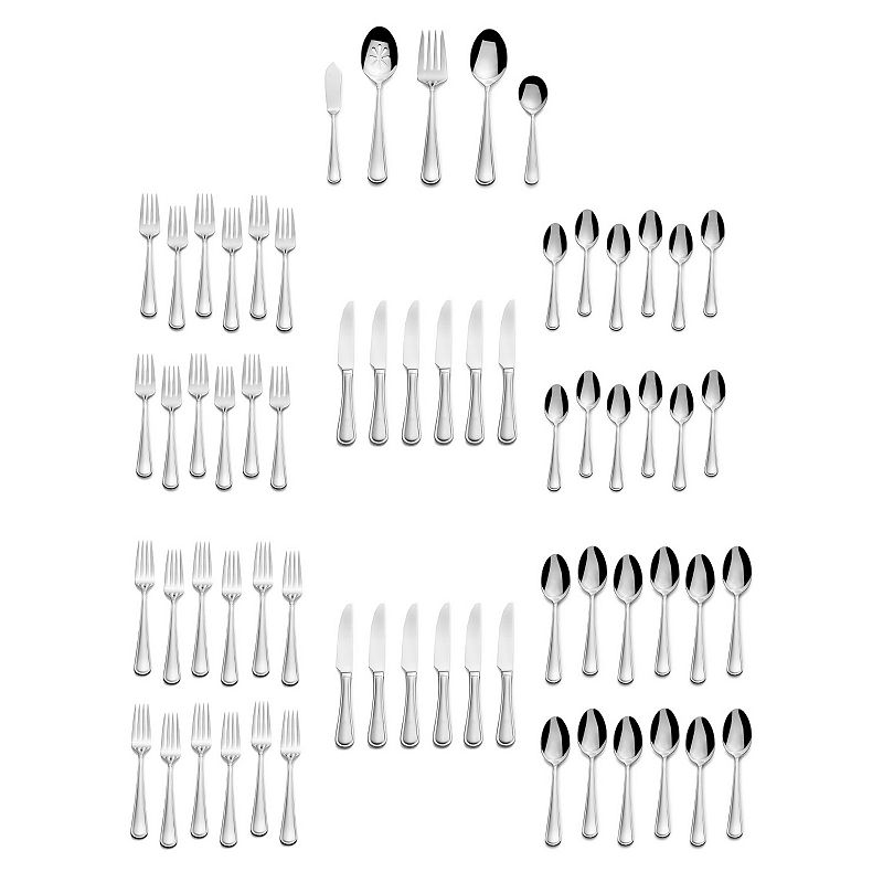 Mikasa Virtuoso Frost 65-pc. Flatware Set