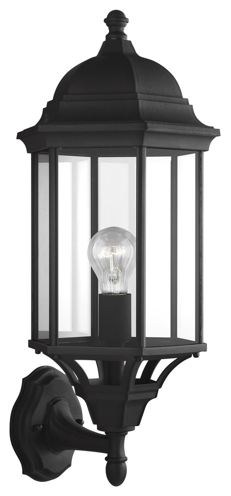 Sea Gull Lighting Large 1 Light Uplight Outdoor Lantern   Traditional   Outdoor Wall Lights And Sconces   by Generation Lighting  Houzz