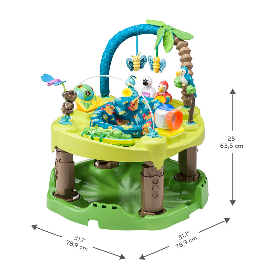 Life In The Amazon Triple Fun Bouncing Activity Saucer