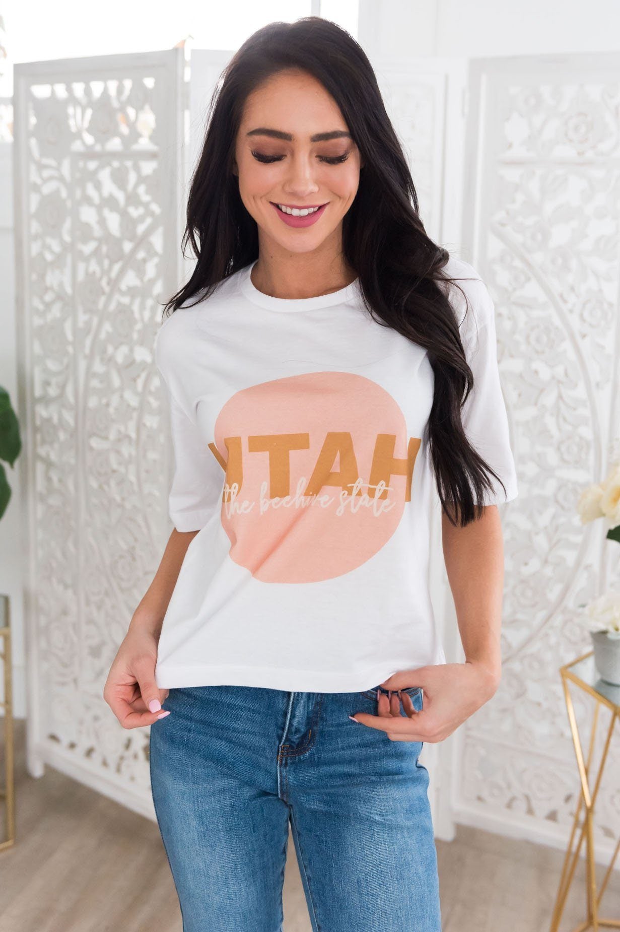 Utah Graphic Modest Tee