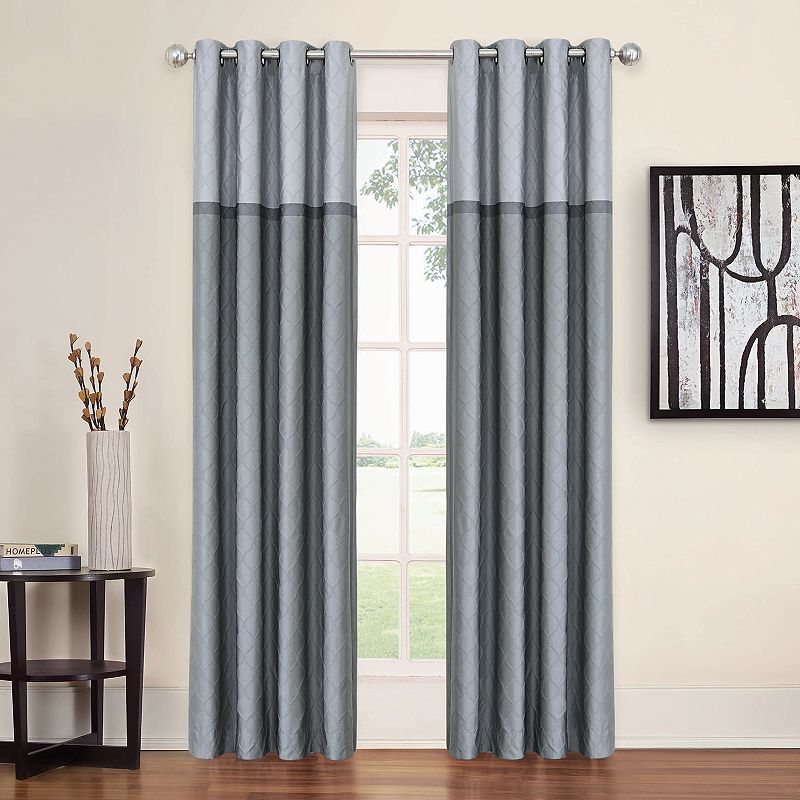 eclipse Arno Blackout 1-Panel Window Curtain