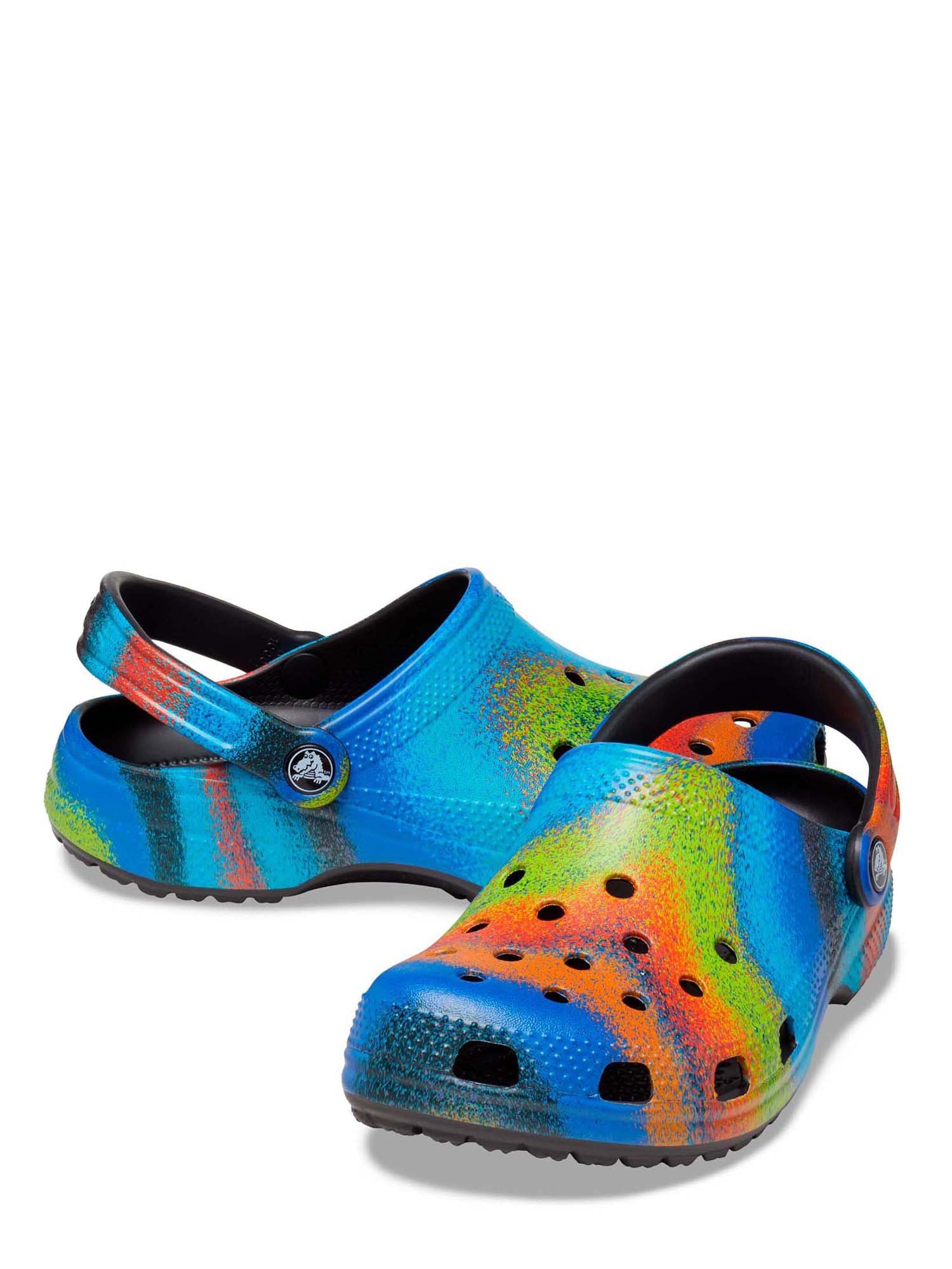 Crocs Unisex Classic Spray Dye Clog