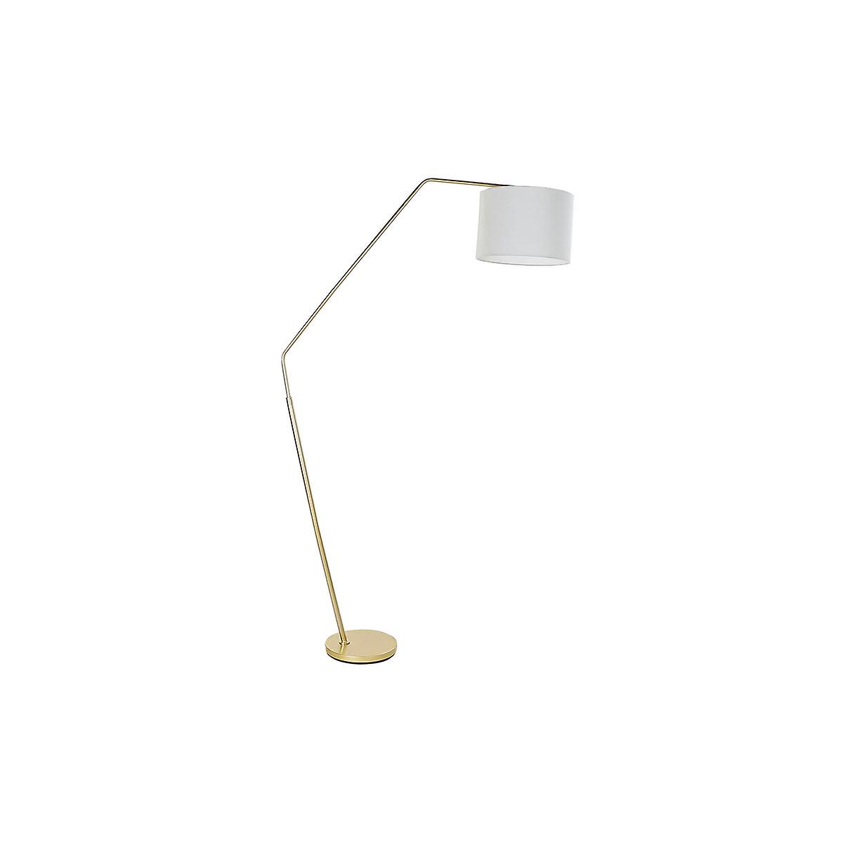 Floor Lamp DKD Home Decor 91 x 31 x 196 cm Golden Metal Orange White Plastic 220 V 50 W