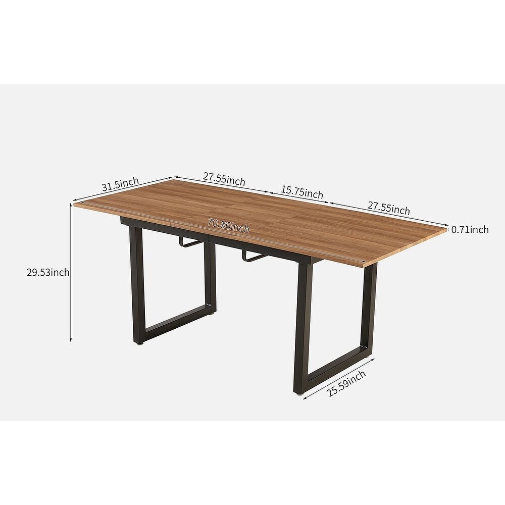 Rectangular Extendable Dining Table Set for 4   70.85 \