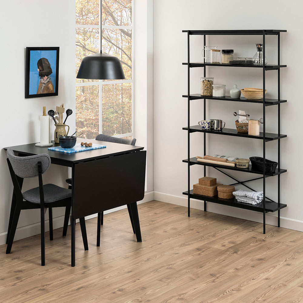 KREMAN Shelving Unit 94cm - Black