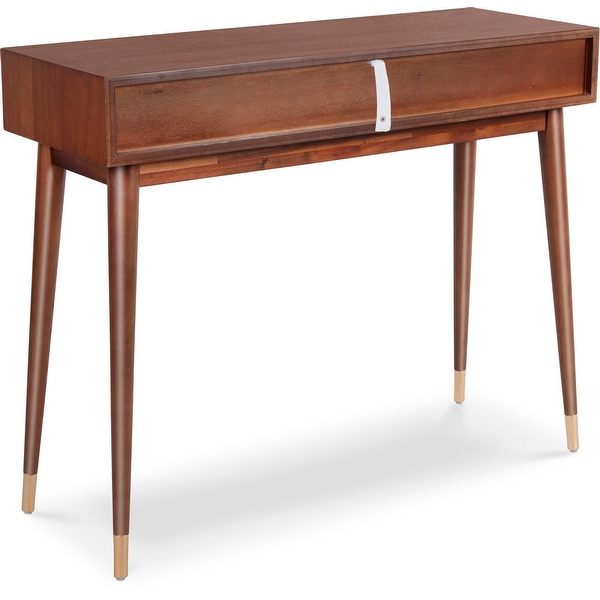 Adore Decor Sutton Walnut Brown Mid-Century Modern Table