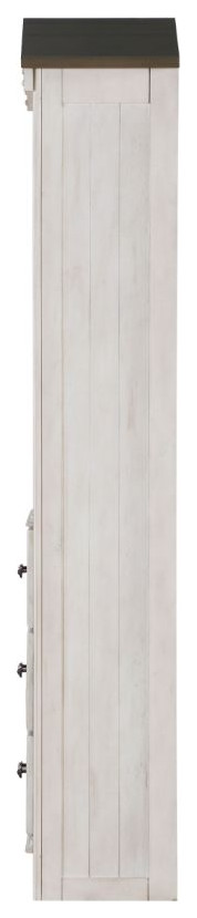 Acme Tree House Bookcase Weathered White and Washed Gray   Transitional   Bookcases   by Kolibri Decor  Houzz