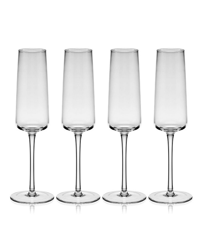 Mikasa Cora 8 Ounce Flute Glass 4-Piece Set