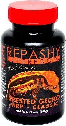 Repashy Superfoods Crested Gecko Classic Meal Replacement Powder Reptile Food， 3-oz bottle