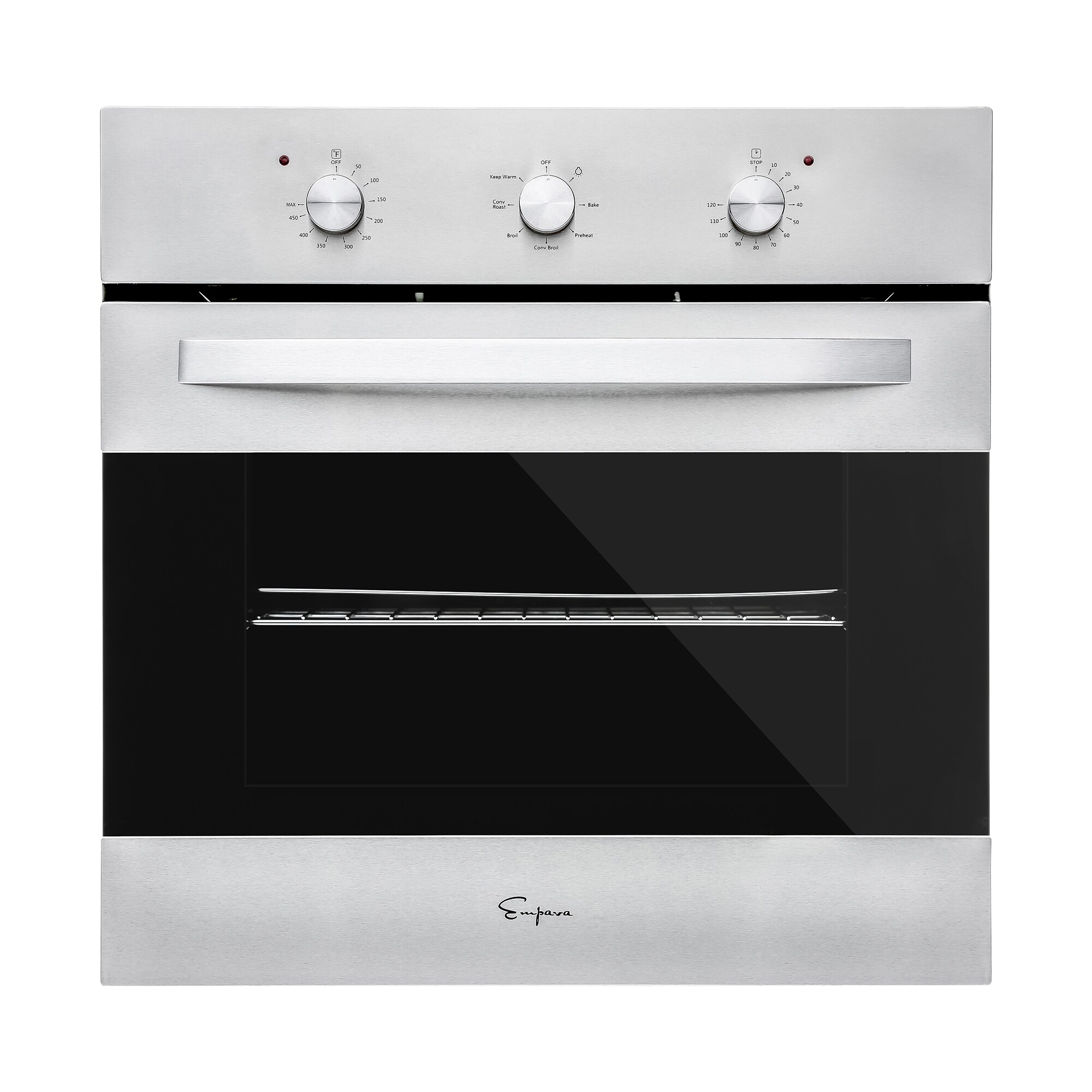 24 in. Built-in Electric Single Wall Oven in Stainless Steel