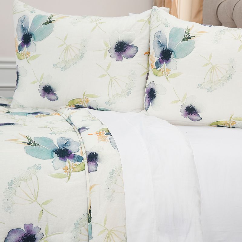 Rizzy Home Maddux Place Catrine Floral Quilt Set