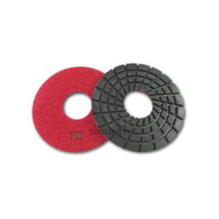 JX Shine50 Rigid 5 in. Diamond Polishing Pads for GraniteConcrete (Set of 7 1 Each Grit) 5PDRset