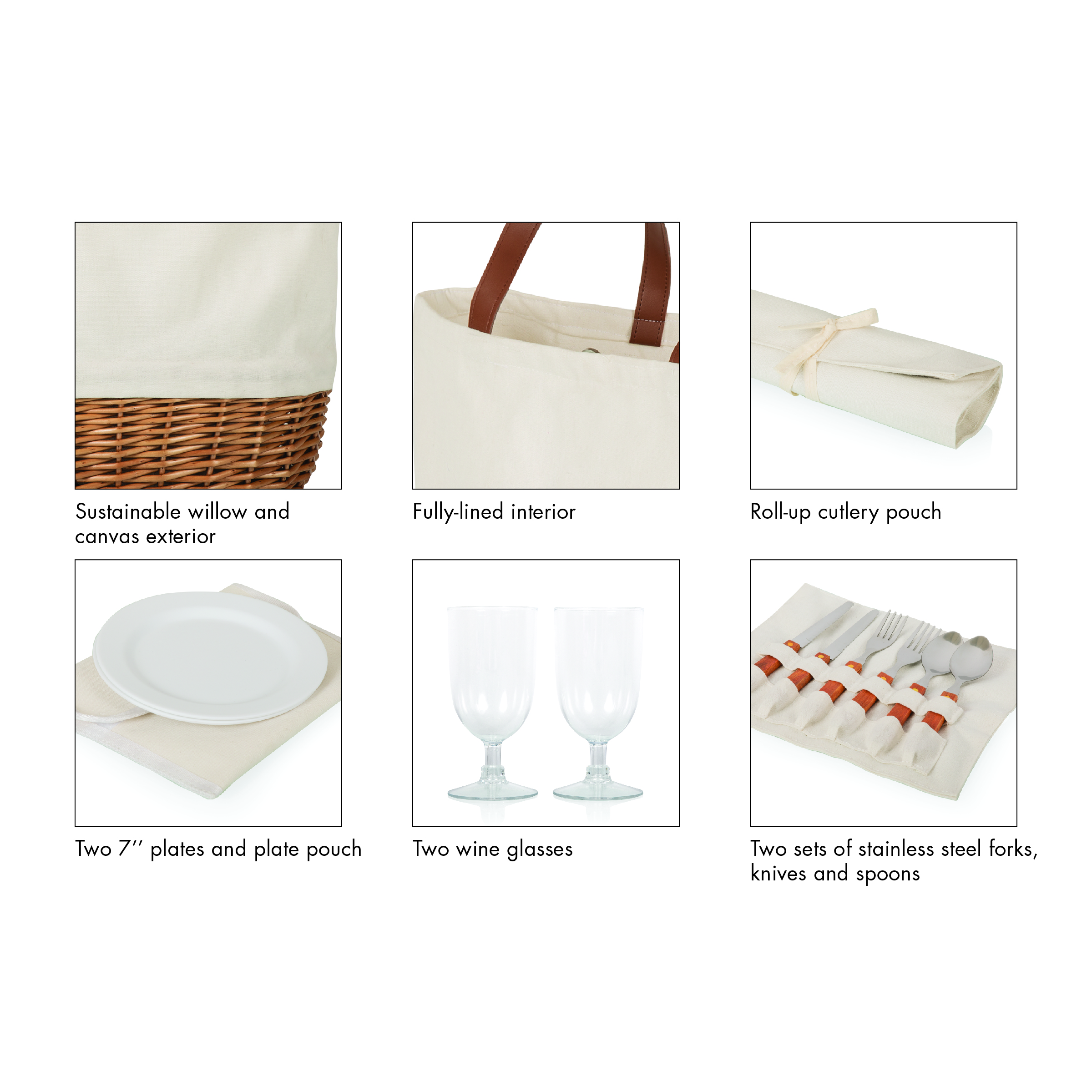 PICNIC TIME Promenade Picnic Basket