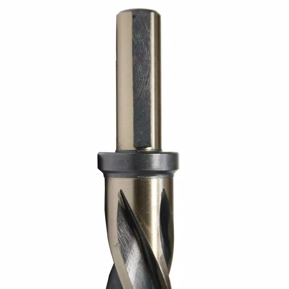 Drill America 3/4 in. High Speed Steel Black and Gold Bridge/Construction Reamer Bit with 1/2 in. Shank and#8211; XDC Depot