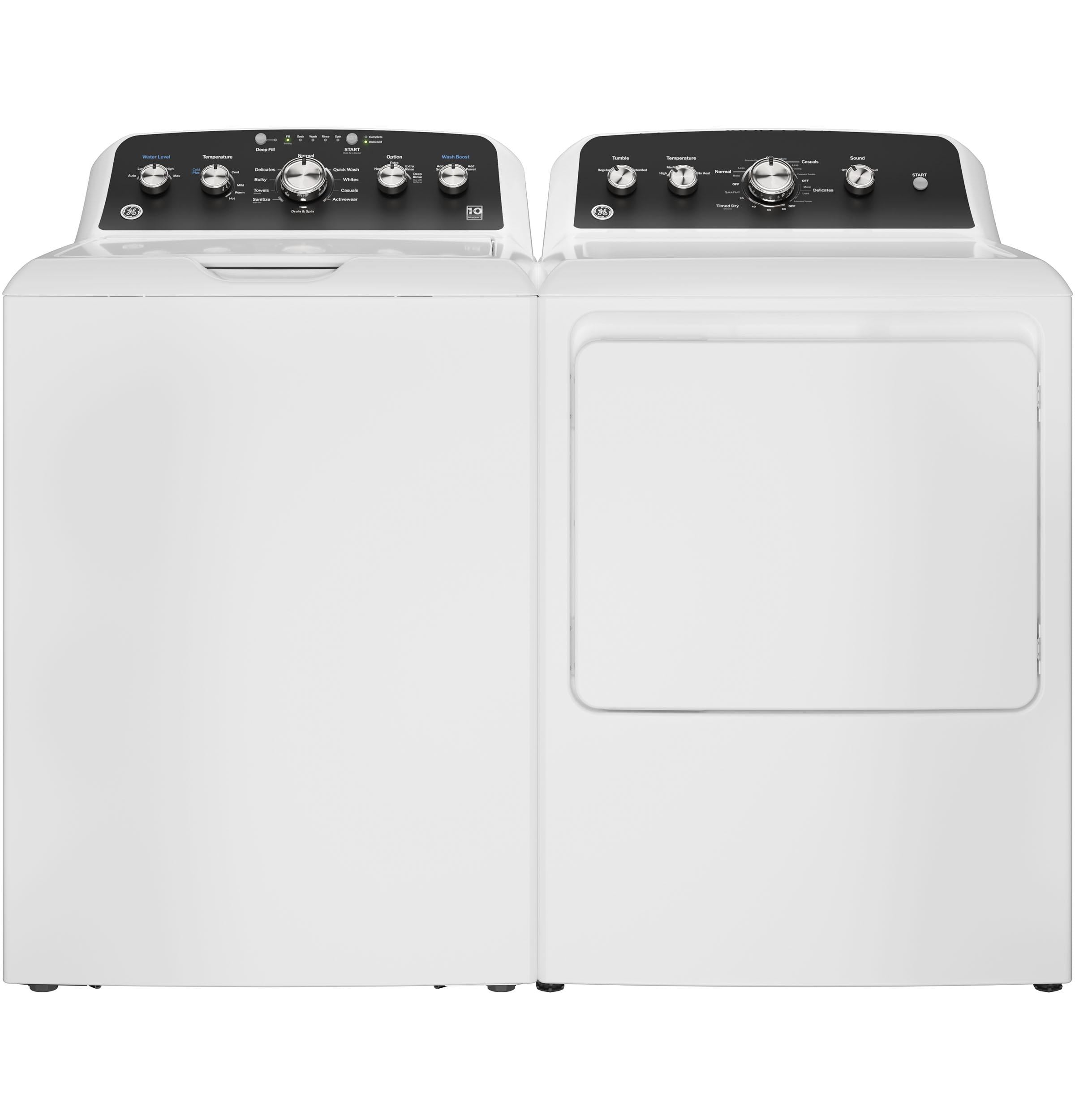 Ge Appliances GTD48EASWWB Ge® 7.2 Cu. Ft. Capacity Electric Dryer With Up To 120 Ft. Venting And Extended Tumble