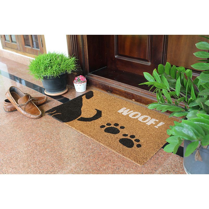 RugSmith Woof Doormat - 18'' x 30''