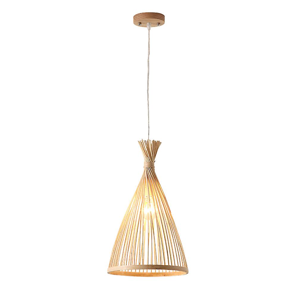 Classic Bamboo Chandelier Woven Bamboo Light Bamboo Hanging Lamp For Home