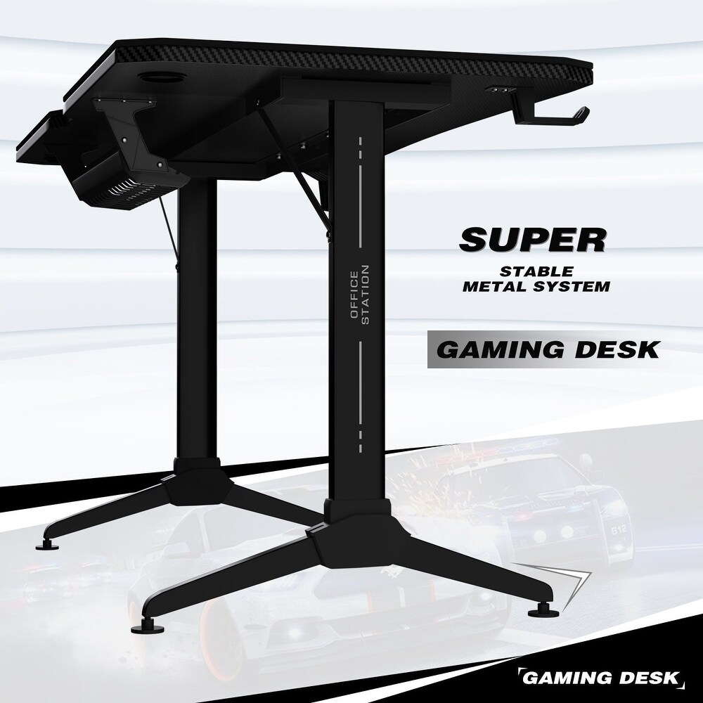 Homall Y Shaped Gaming Desk Computer Desk Table