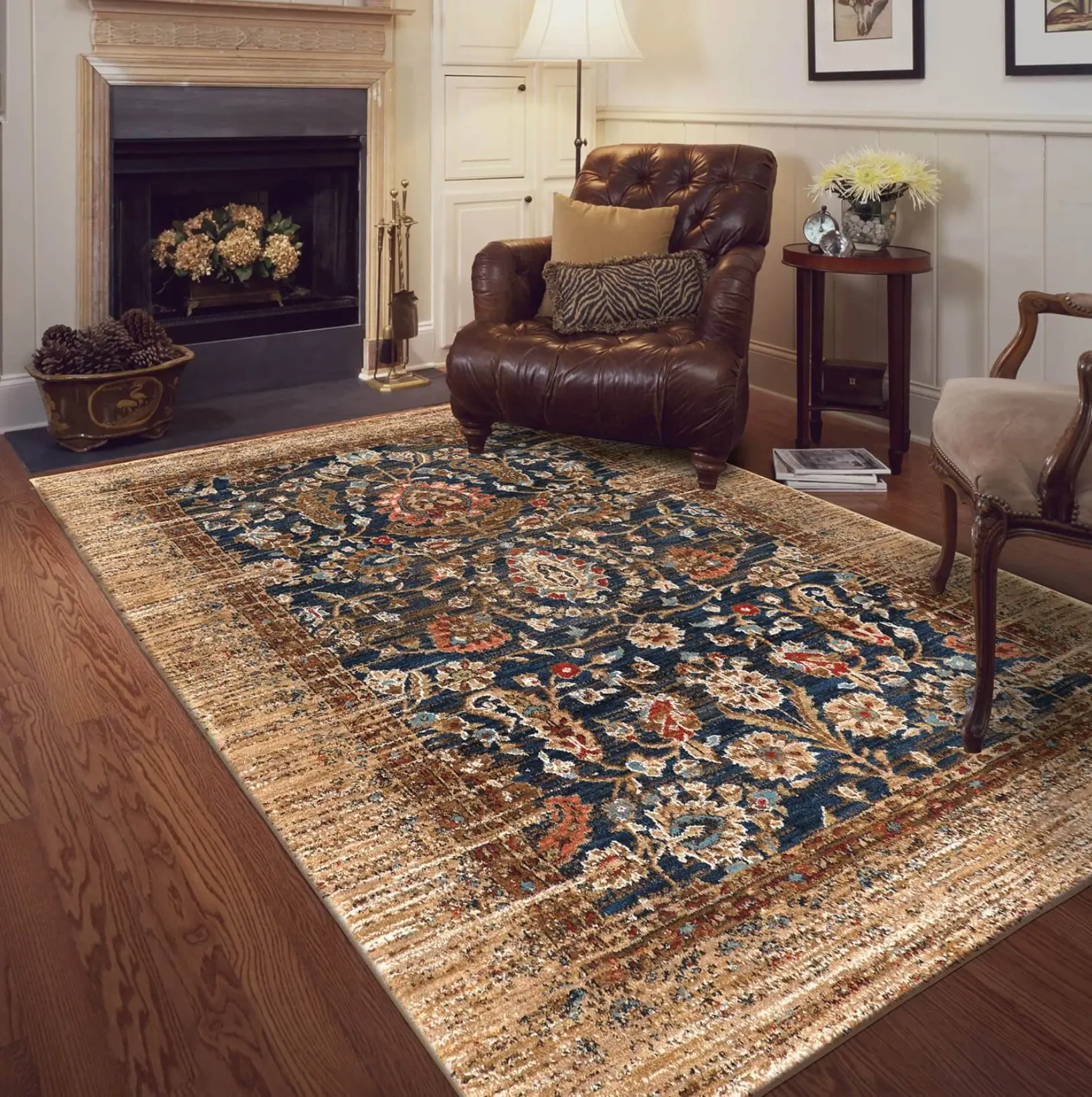 Spice Market 5 x 8 Charax Gold Area Rug