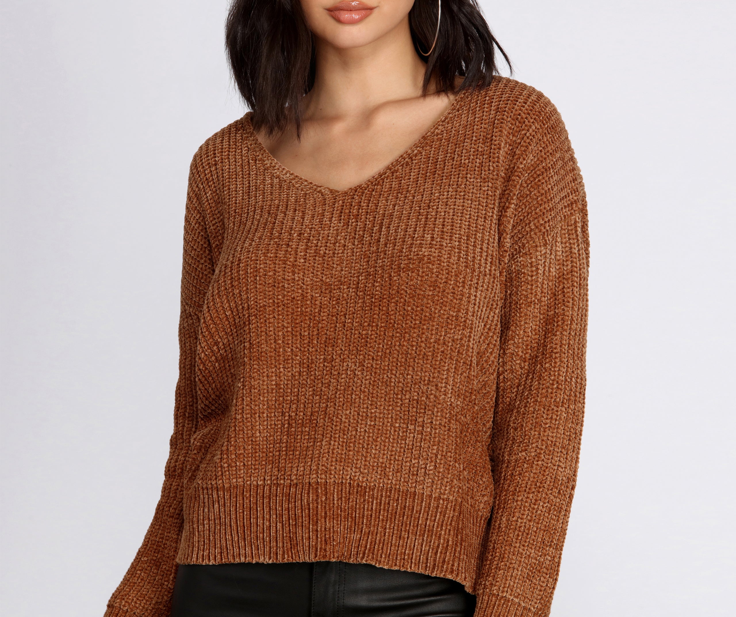 Ready To Chill Chenille Sweater