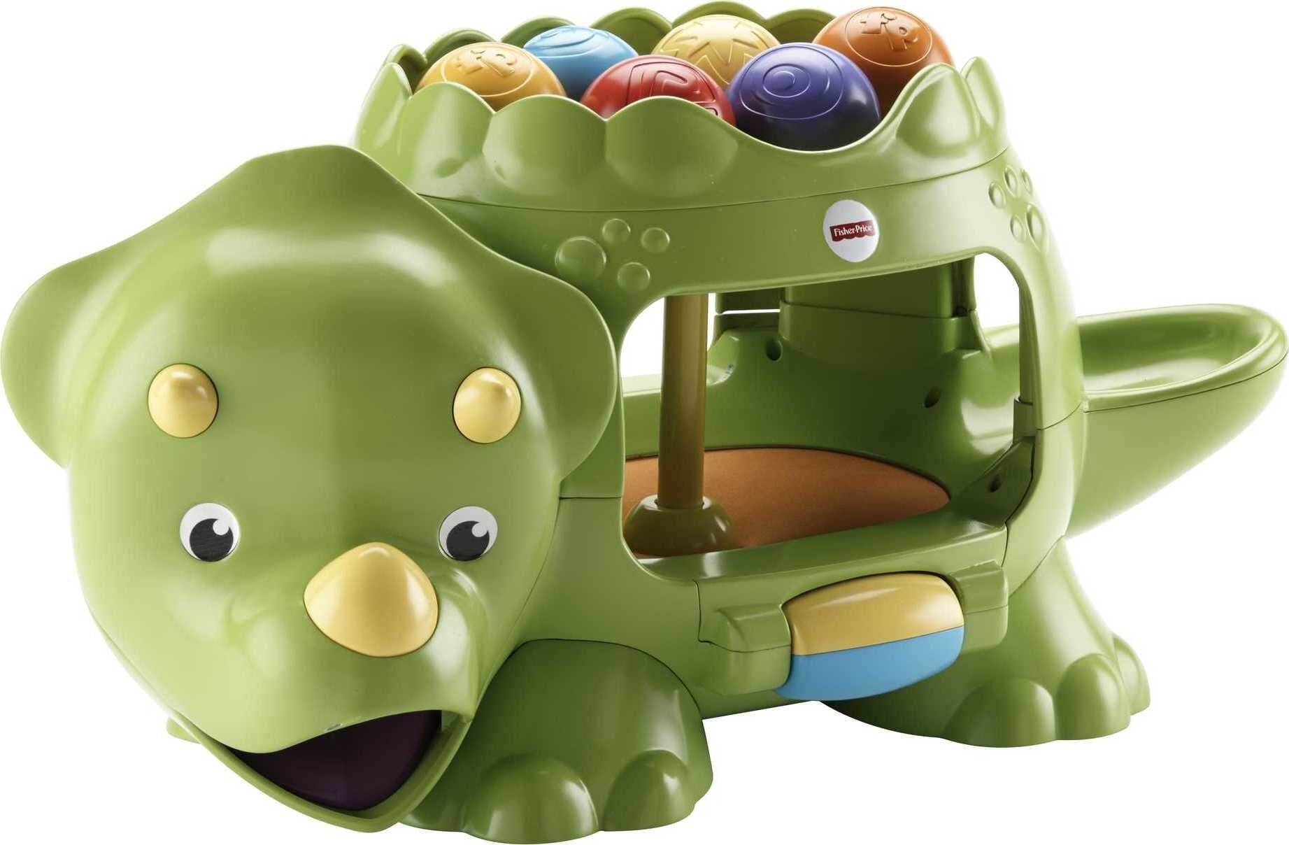 Fisher-Price Double Poppin' Dino with Silly Sounds and Music