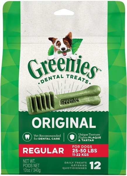 Greenies Regular Dental Dog Treats