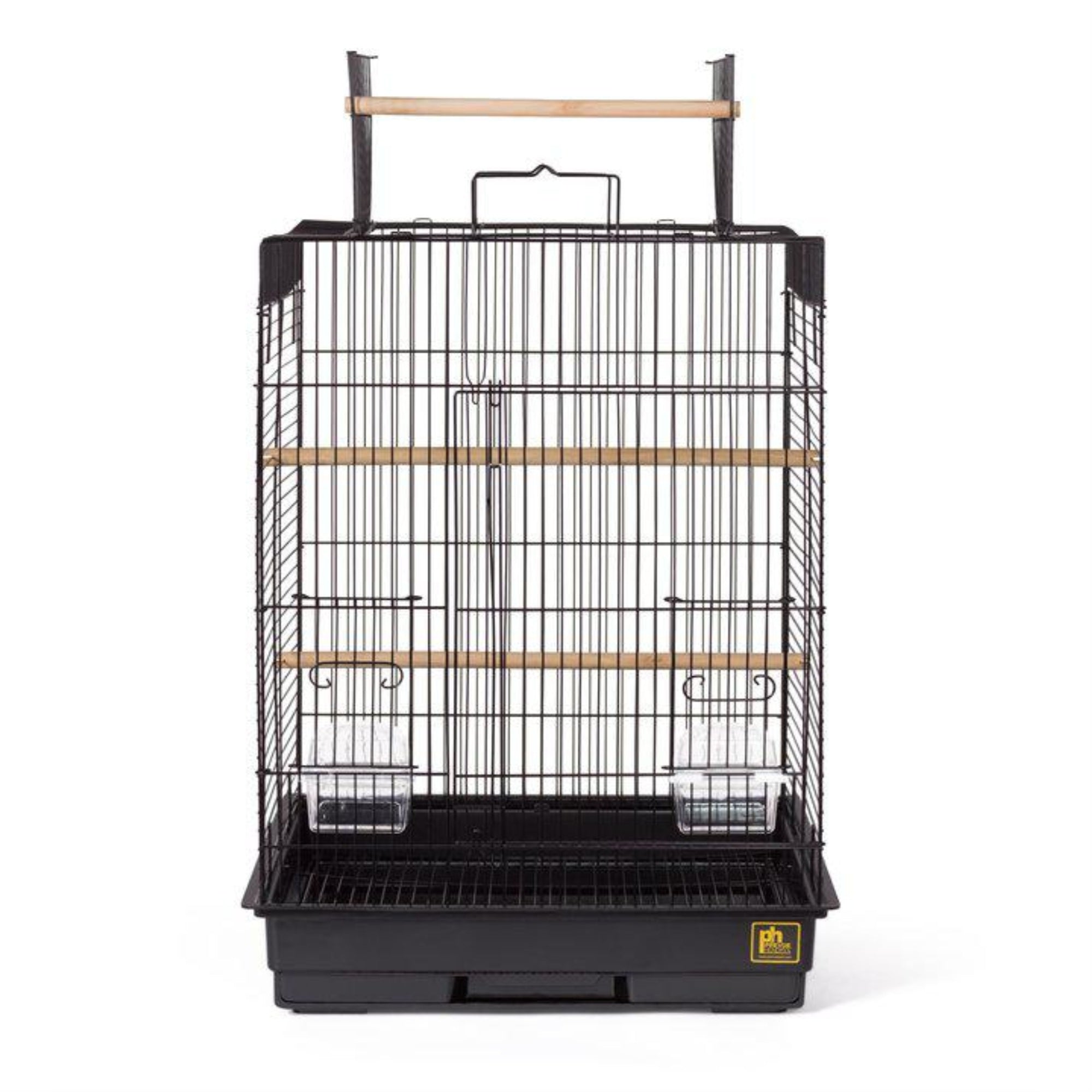 Prevue SP1818PTB 0.62 in. Cockatiel Playtop Bird Cageand#44; Black