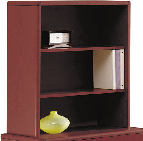 Hon 10700 Series Bookcase Hutch  32 5/8 quotX14 5/8 quotX37 1/8 quot  Henna Cherry   Transitional   Bookcases   by BisonOffice  Houzz