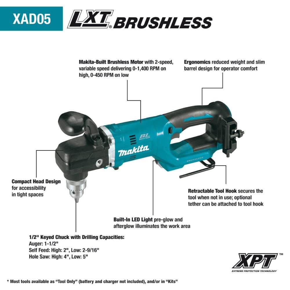 Makita 18V LXT 1/2