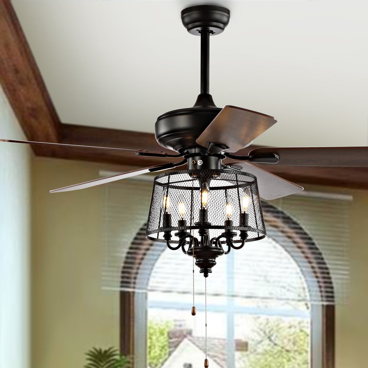 SAFAVIEH Lighting Jonie 52-inch Ceiling Fan and Light - 52