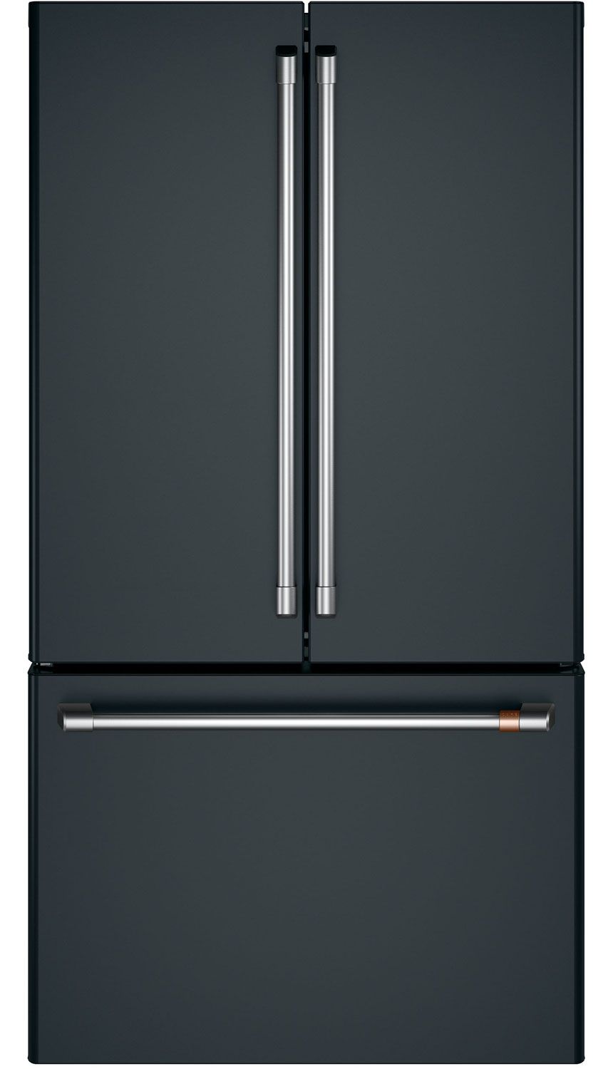 Cafe 23.1 Cu. Ft. Matte Black Counter-Depth French Door Refrigerator