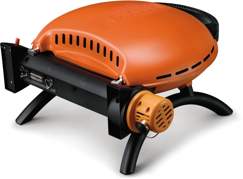 Napoleon TravelQ 2225 Grill Portable Propane Gas Orange ;