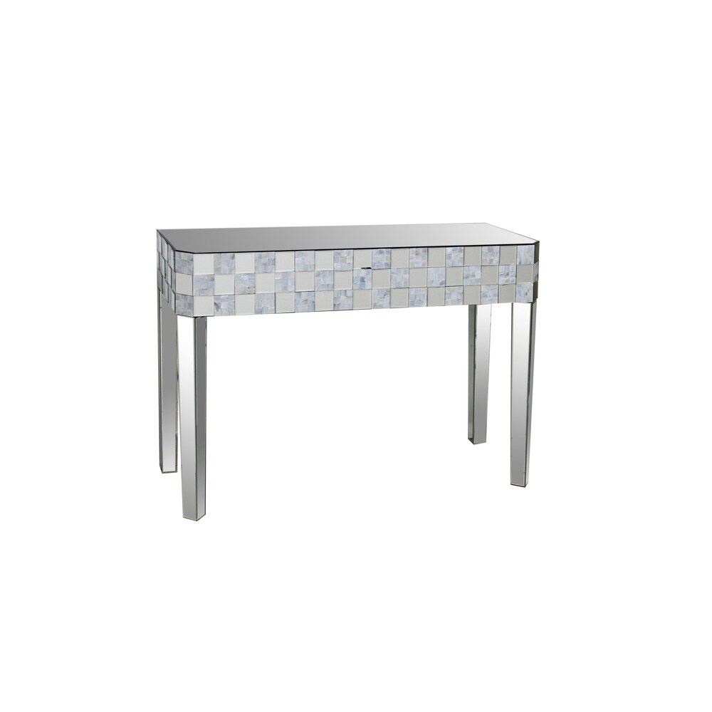 Acme Furniture Nasa Mirrored Console Table