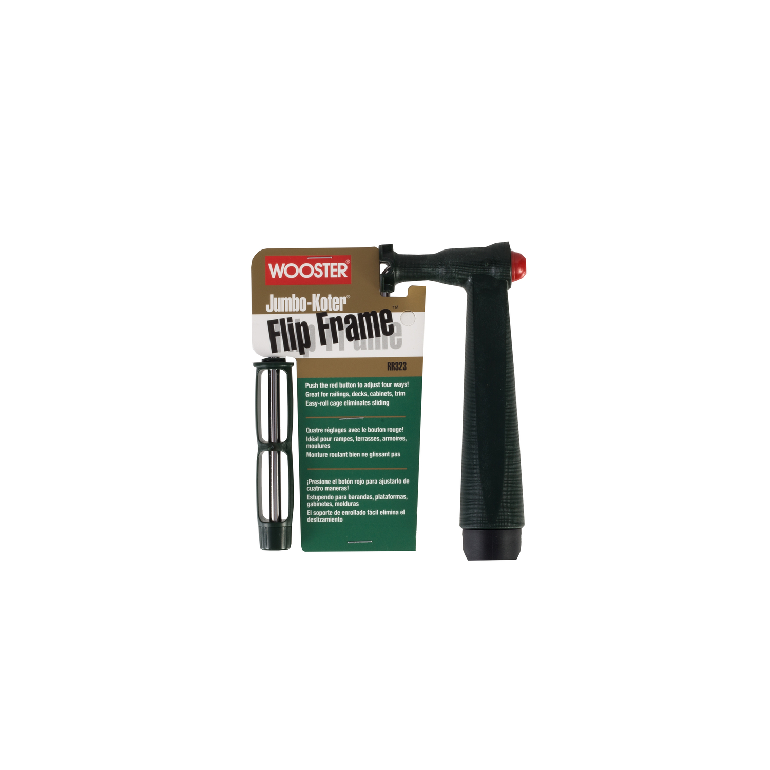 Koter 4-1/2 in. W Mini Paint Roller Frame Threaded End