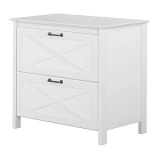 SAINT BIRCH Liam White File Cabinet SBHN4092LFWH