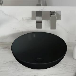 Swiss Madison Classe Vessel Sink in Matte Black SM-VS241