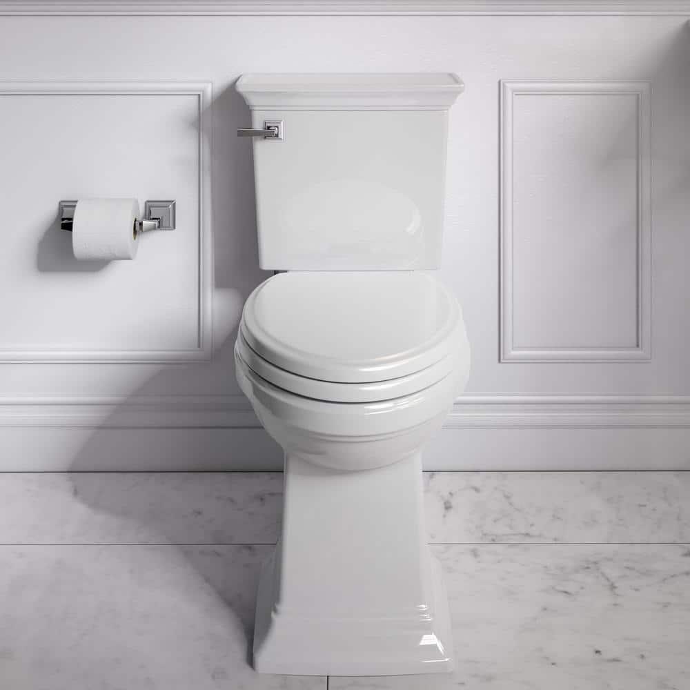 American Standard Town Square S 2Piece 128 GPF Single Flush Elongated Toilet in White