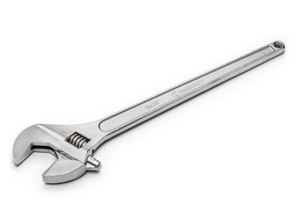 Adjustable Wrench 24 Chrome Finish